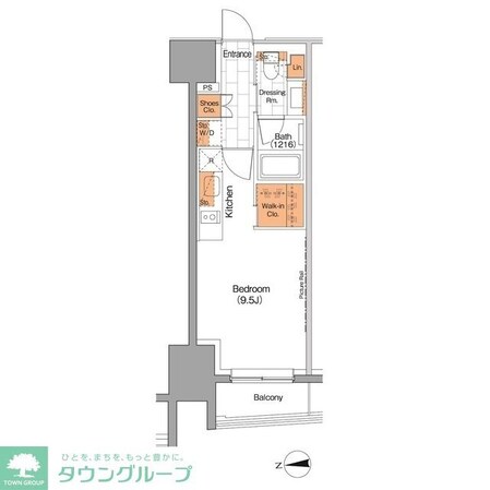 ザ・パークハビオ上野の物件間取画像